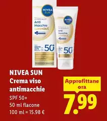 Nivea Sun - Crema Viso Antimacchie 