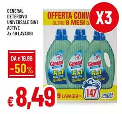 General - Detersivo Universale 5inl Active General - Detersivo Universale 5inl Active