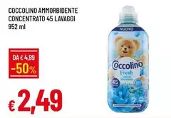 Coccolino - Ammorbidente Concentrato 45 Lavaggi Coccolino - Ammorbidente Concentrato 45 Lavaggi