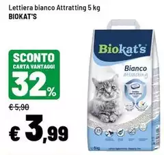 Biokat's - Lettiera Bianco Attrating