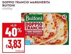 Buitoni - Doppio Trancio Margherita
