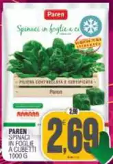 Paren - Spinaci In Foglie A Cubetti