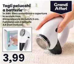 Togli Pelucchi A Batterie