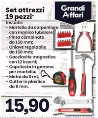 Set Attrezzi 19 Pezzi