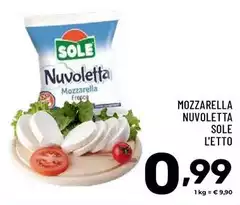 Sole - Mozzarella Nuvoletta Sole - Mozzarella Nuvoletta
