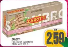 Zarotti - Filetto Di Sgombro Grigliato
