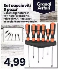 Set Cacciaviti 6 Pezzi