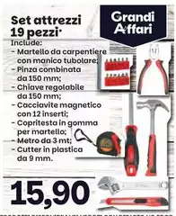 Set Attrezzi 19 Pezzi