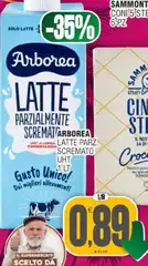 Arborea - Latte Parzialmente Scremato Arborea - Latte Parzialmente Scremato
