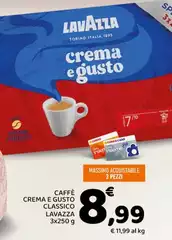 Lavazza - Caffe Crema E Gusto Classico