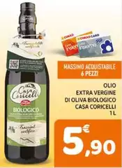 Casa coricelli - Olio Extra Vergine Di Oliva Biologico