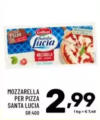 Galbani - Santa Lucia Mozzarella Per Pizza Galbani - Santa Lucia Mozzarella Per Pizza