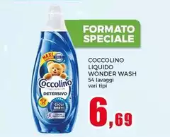 Coccolino - Liquido Wonder Wash Coccolino - Liquido Wonder Wash