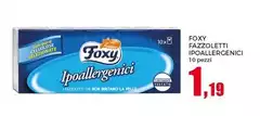 Foxy - Fazzoletti Ipoallergenici Foxy - Fazzoletti Ipoallergenici