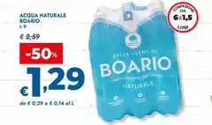 Boario - Acqua Naturale Boario - Acqua Naturale