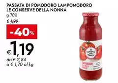 Le Conserve della Nonna - Passata Di Pomodoro Lampomodoro Le Conserve della Nonna - Passata Di Pomodoro Lampomodoro