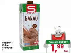 S budget - Latte UHT Kakao S budget - Latte UHT Kakao
