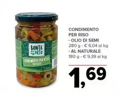 Bontà dell'orto - Condimento Per Riso Olio Di Semi