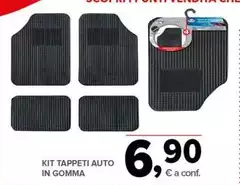 Kit Tappeti Auto In Gomma
