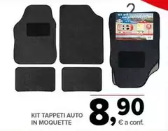 Kit Tappeti Auto In Moquette