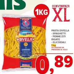 Divella - Pasta  Spaghetti Penne Ziti Rigate