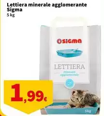 Sigma - Lettiera Minerale Agglomerante Sigma - Lettiera Minerale Agglomerante
