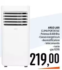 Argo - Clima Portatile