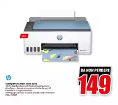 HP - Stampante Smart Tank 5105