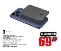 Cellularline - Powerbank Mag Airy Cellularline - Powerbank Mag Airy