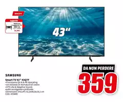 Samsung - Smart Tv 43" 43Q7F