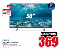 Philips - Smart Tv 50" 50pus8500/12