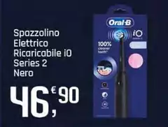 Oral b - Spazzolino Elettrico Ricaricabile Io Series 2 Nero Oral b - Spazzolino Elettrico Ricaricabile Io Series 2 Nero
