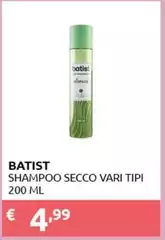 Batist - Shampoo Secco Batist - Shampoo Secco