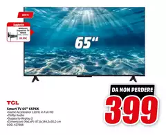 TCL - Smart TV 65" 65P6K TCL - Smart TV 65" 65P6K