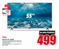 TCL - Smart Tv 55" 55C6K