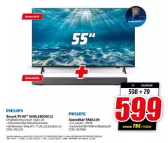 Philips - Smart Tv 55" 55mled920/12
