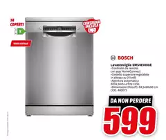 Bosch - Lavastoviglie SMS4EVI08E Bosch - Lavastoviglie SMS4EVI08E
