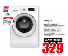 Whirlpool - Lavatrice FFB 846 SV IT