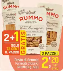 Rummo - Pasta Di Semola Formati Classici