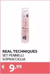 Real Techniques - Set Pennelli Sopracciglia Real Techniques - Set Pennelli Sopracciglia