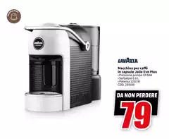 Lavazza - Macchina Per Caffè In Capsule Jolle Evo Plus