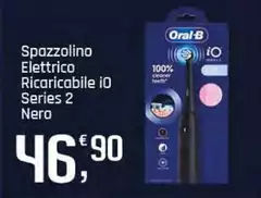 Oral b - Spazzolino Elettrico Ricaricabile Io Series 2 Nero Oral b - Spazzolino Elettrico Ricaricabile Io Series 2 Nero