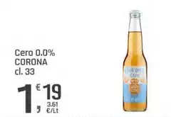 Corona Extra - Cero 0.0%
