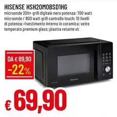 Hisense - Hsh20mobsd11hg Hisense - Hsh20mobsd11hg