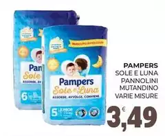 Pampers - Sole E Luna Pannolini Mutandino
