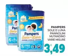 Pampers - Sole E Luna Pannolini Mutandino