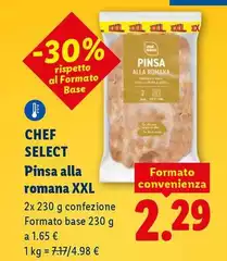 Chef Select - Pinsa Alla Romana XXL Chef Select - Pinsa Alla Romana XXL