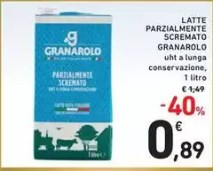 Granarolo - Latte Parzialmente Scremato