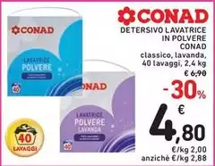 Conad - Detersivo Lavatrice In Polvere
