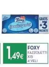 Foxy - Fazzoletti Foxy - Fazzoletti